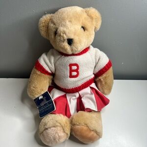 Vintage Carousel by Guy - McTavish Plush Bear 1987 Cheerleader NWT